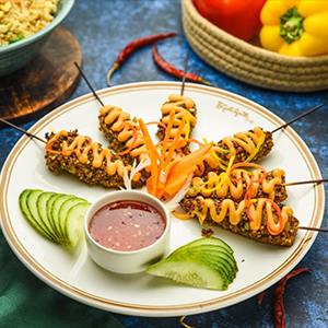 Moroccan Chicken Skewers